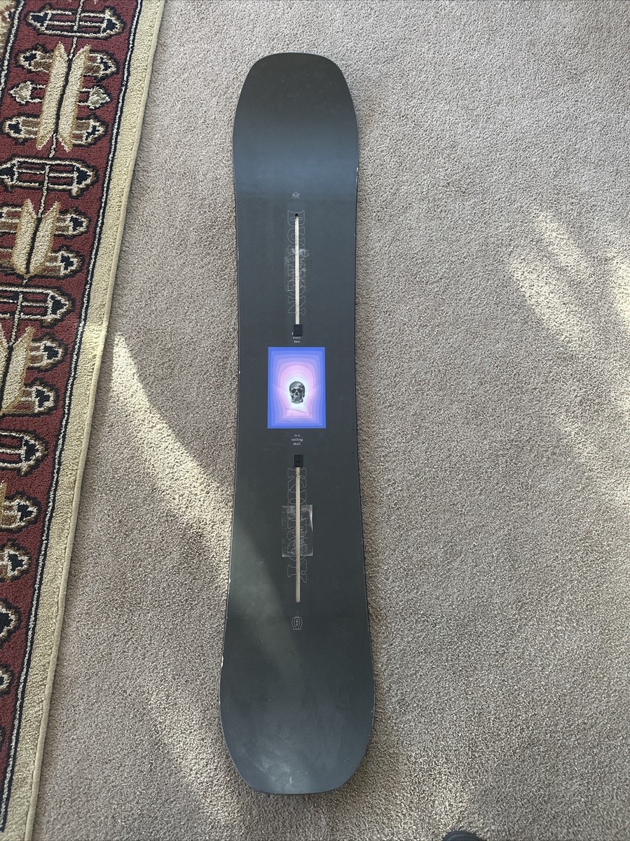 Burton Custom X snowboard, 152. Made In Vermont. Printed Burton Custom X snowboard, 152. Made In Vermont. Printed