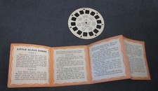 Vintage 1948 Sawyer s Little Black Sambo View Master Reel with Booklet