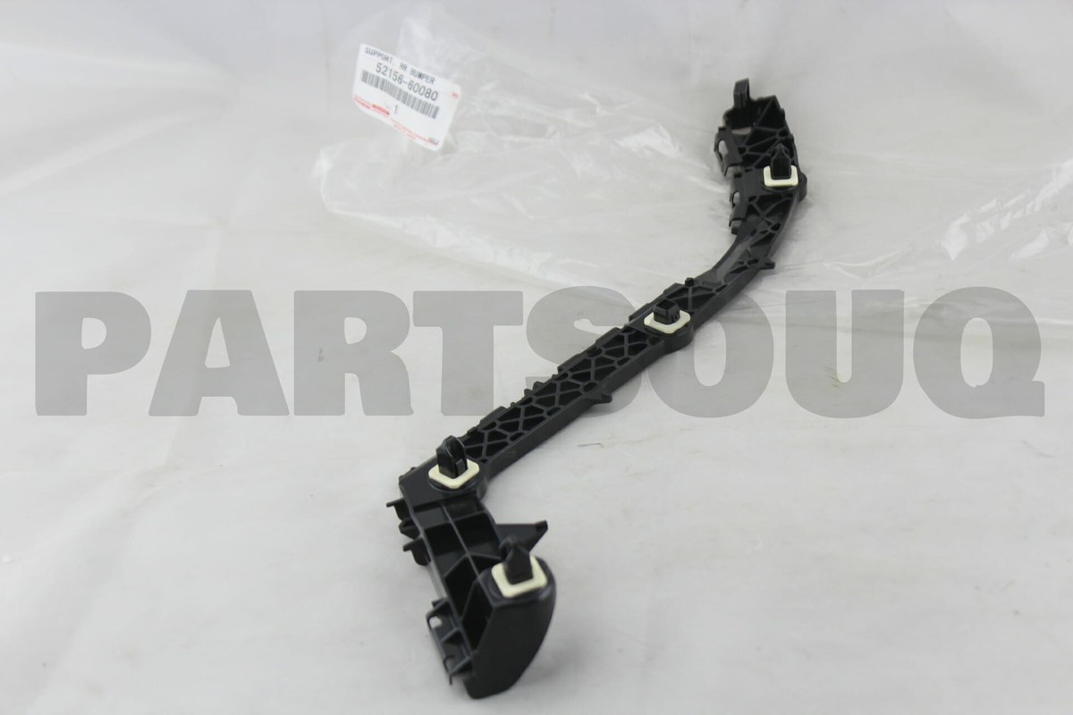 5215660080 Genuine Toyota SUPPORT, REAR BUMPER SIDE, LH 52156 5215660080 Genuine Toyota SUPPORT, REAR BUMPER SIDE, LH 52156