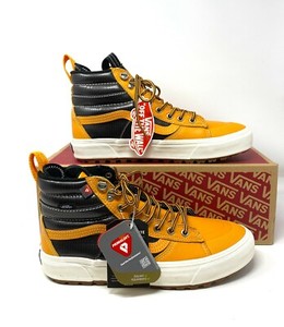 Vans Sk8 Hi Top MTE 2.0 Dx Yellow Brown Black Boot Sneaker Men's  VN0A4P3I2NF | eBay