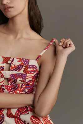 chinese dress ladies Lobster Linen Dress – She's All That