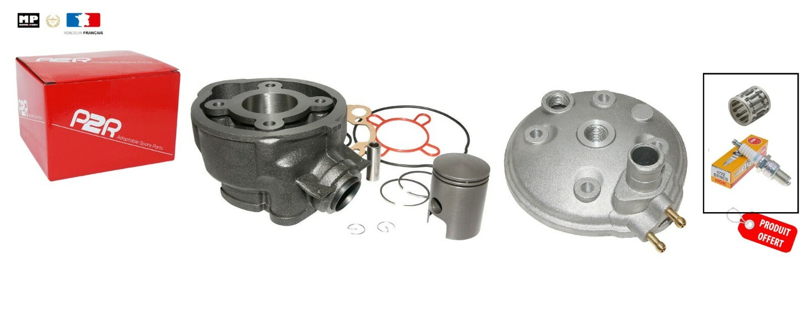 Haut moteur premium AM6 pour Yamaha TZR 50 cylindre culasse renforcé