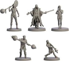 HPPHKNA-MN-7 Hit Point Press Heckna (5E): Miniatures - Revelers