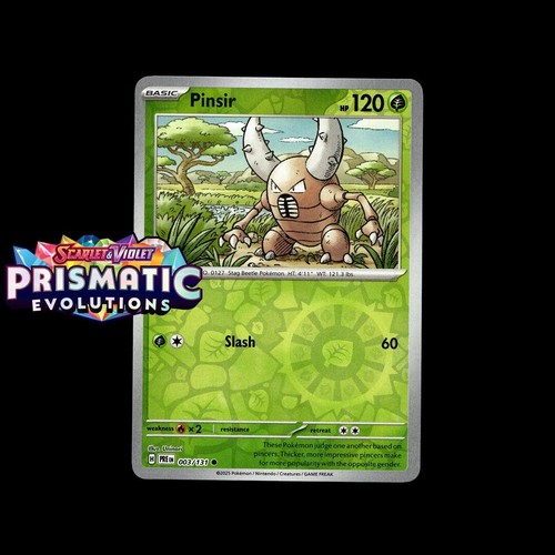 Pokemon Prismatic Evolutions: Choose Your Card! Reverse Holo/Holo EX Full Art NM - Picture 3 of 173