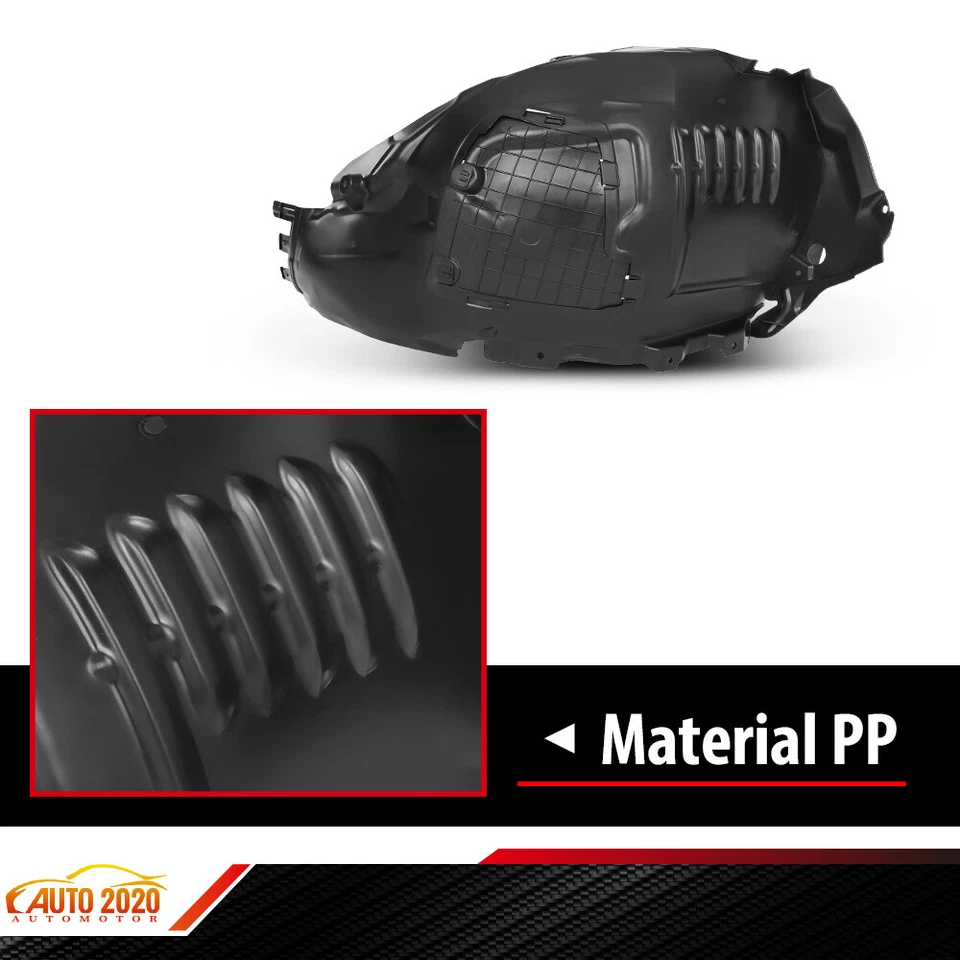 Front Driver & Passenger Fender Liners Fit For 2015+ 21 Mercedes-Benz C400 W205 Foto 4 de 4