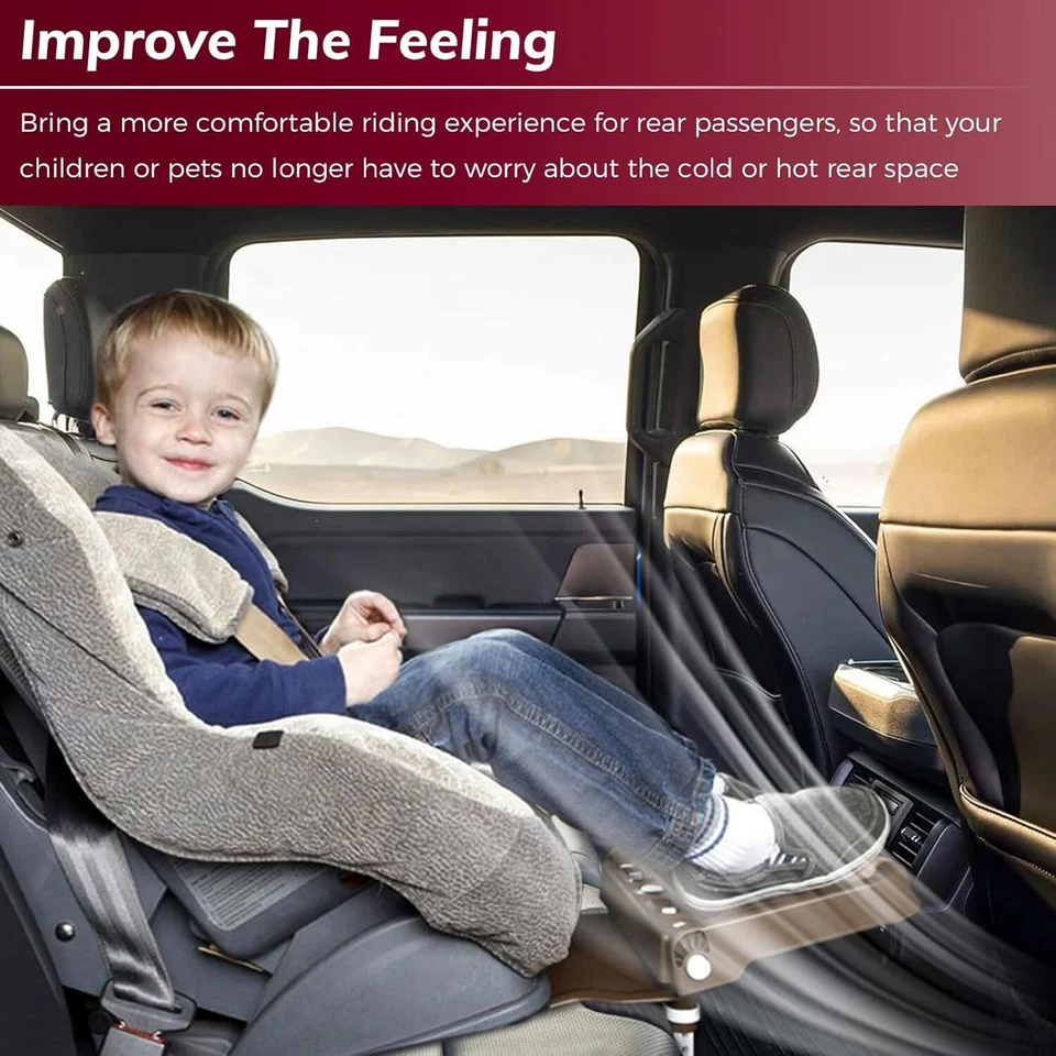 Under Seat Vent Deflectors for Ford F150 2015-2024 Lightning & Raptor, 2Pcs - Image 4 of 4