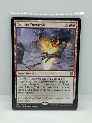 MTG Tundra Fumarole Kaldheim 156/285 Regular Rare | eBay