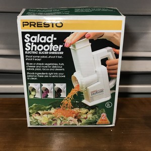 Vintage-1988-Presto-Salad-Shooter-02910-Electric-Slicer-Shredder-NEW-Open-Box