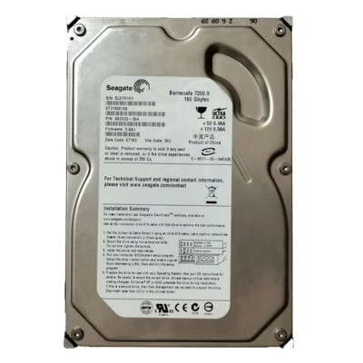 Hdd Ultra Ata Seagate Db35 3 160gb ST3160215ACE Seagate 160GB IDE