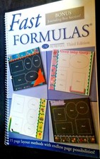 Creative Memories, Fast Formulas, 3rd Ed w/Bonus - Spiral-bound Paperback - Used