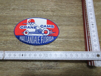 Jacket Patch Crane Cams Hallandale Florida NHRA Speed Drag Racing Hot Rod Ratty