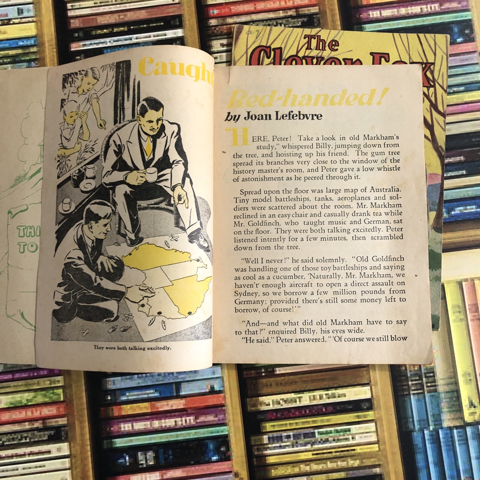 Wattle Series E198 The Clever Fox and Other Stories & E208 Caught Red-handed!