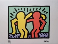 Keith Haring Signed - Friendship - Certificate