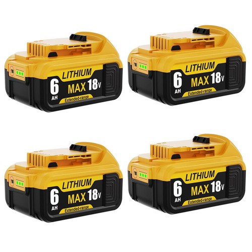 4X For DeWalt 18V Battery 8.0Ah 6.0Ah 9.0Ah XR slide Li-ion DCB184 DCB182 DCB183 - Picture 21 of 51