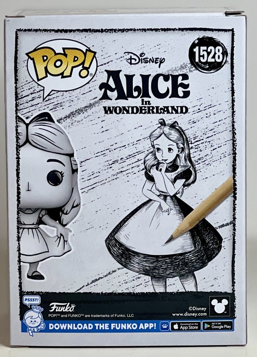 Funko Pop! Disney Alice in Wonderland #1528 Sketch Black