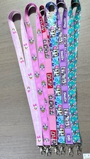 New Lot 10pcs cartoon cute mix Lanyard Mobile Phone ID Card KeyChain Holder