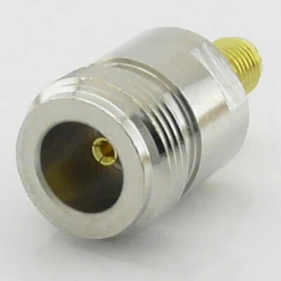 PureTek® N Type Female to SMA Female (female pin) adapter connector joiner