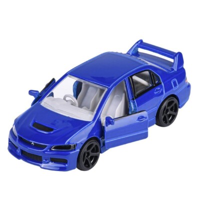 Mitsubishi Lancer Evolution 9 Blue IX Majorette Japan Series