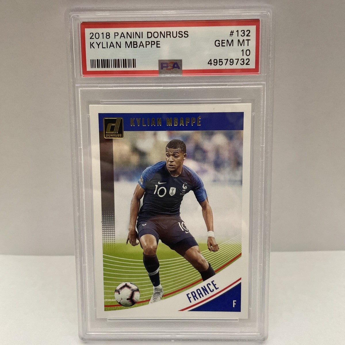 Panini Soccer 2018 KYLIAN MBAPPE Panini Donruss Optic Purple