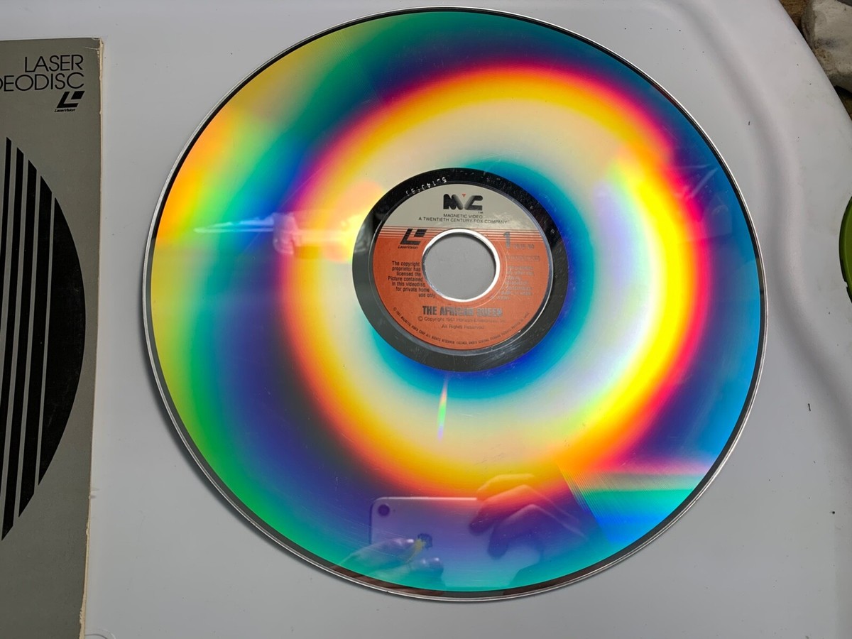 The African Queen Laserdisc LD 2025-80 Humphrey Bogart LD Laser