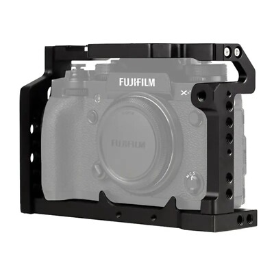 Camera Cage for Fujifilm XT2 XT3 Quick Release Plate Aluminum
