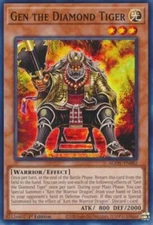 Yugioh! Gen the Diamond Tiger - AGOV-EN082 - Common - 1st Edition Near Mint, Eng