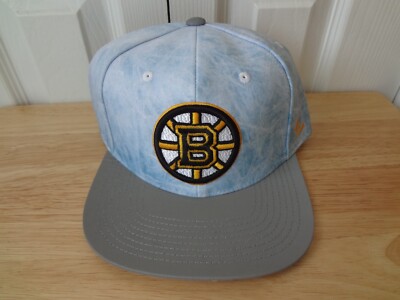 Vintage NHL Boston Bruins LOGO Snapback Cap Hat 90s Zephyr NEW NWT 