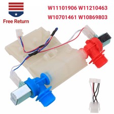 Washer Water Inlet Valve Assembly For W11101906 W11210463 W10701461 W10869803