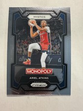 Ariel Atkins 2024 Washington Mystics WNBA Card #5 Panini Prizm Monopoly