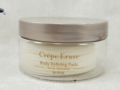Crepe Erase Triple Acid BODY REFINING PEEL PADS w/ Trufirm Anti-Aging 24pads
