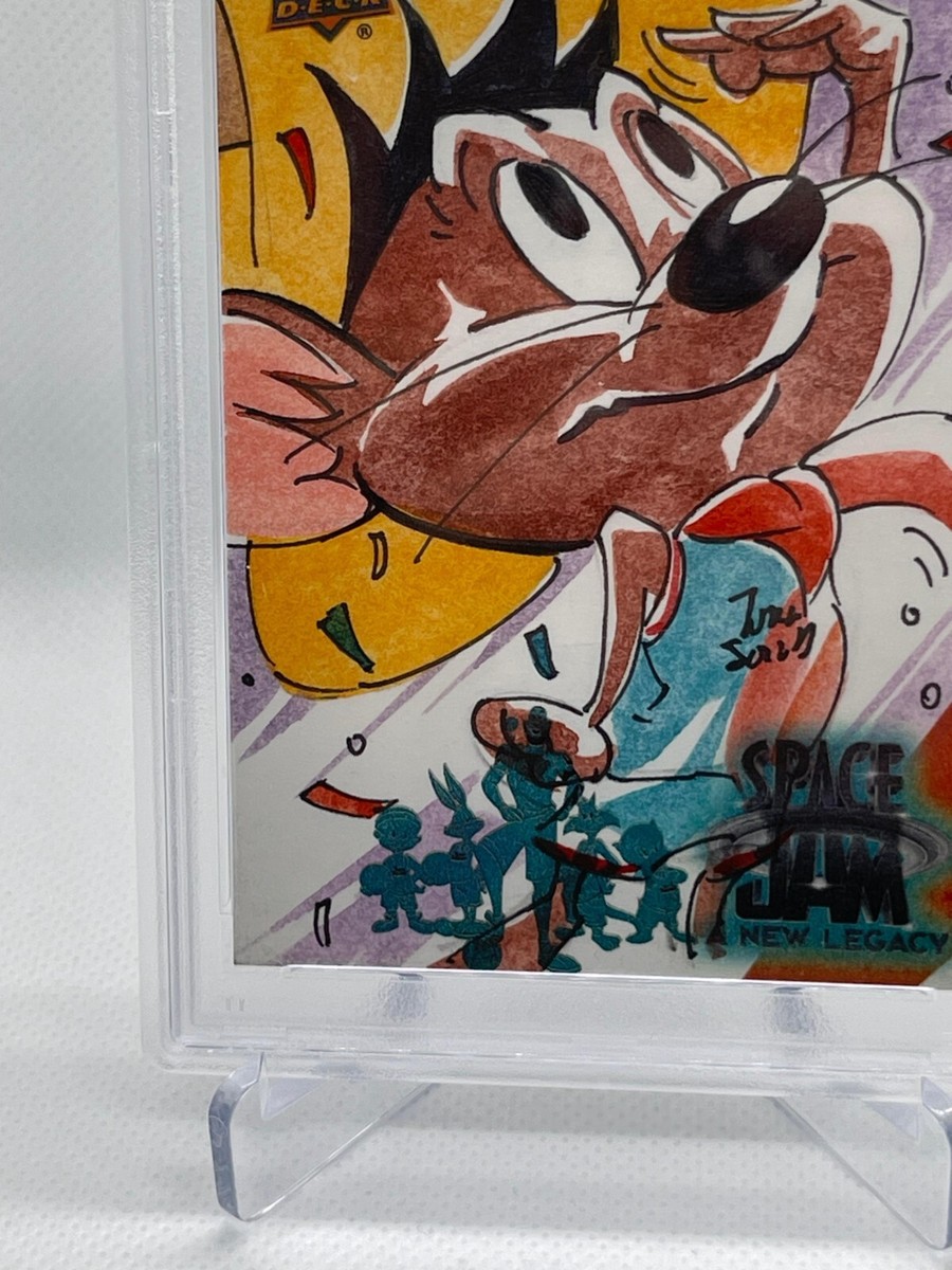 2021 Upper Deck Space Jam A New Legacy Speedy Gonzales Sketch Card