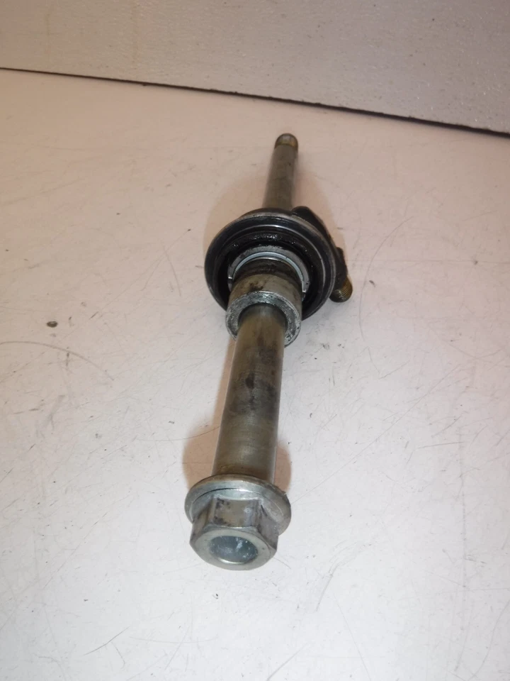 01-16 YAMAHA V STAR 650 RODA DIANTEIRA ARO EIXO PIVÔ PARAFUSO SPEEDO DRIVE GEAR - Imagem 4 de 4