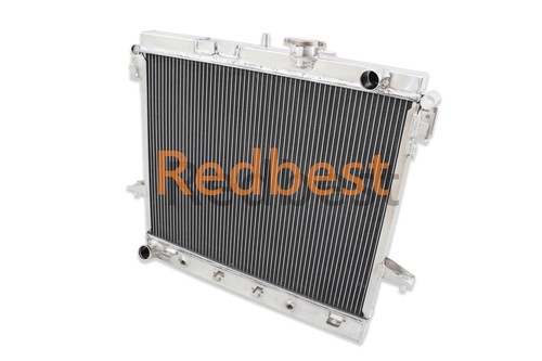 3Row Alu Radiator For 2006-2012 Hummer Chevy GMC Canyon 5.3L 5328CC V8 23.15" W - Foto 2 di 10