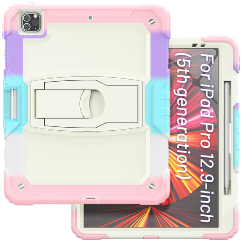 Robuste stoßfeste robuste Ständer Hülle Cover für iPad Pro 11" 12,9" 2021 2020 - Bild 119 von 138