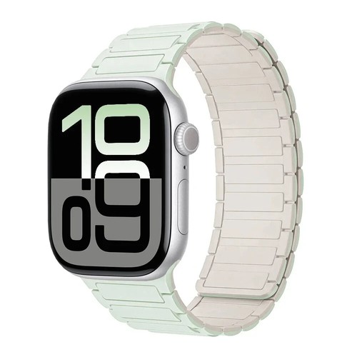 Magnetic Silicone Strap for Apple Watch Band 46mm 38-49mm iwatch 10 9 8 76 Ultra - Picture 46 of 49