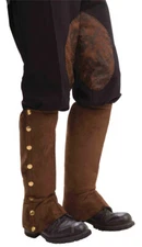 Steampunk Spats Brown - Forum Novelties