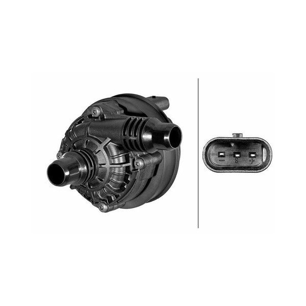 Hella Zusatzwasserpumpe (KüHlwasserkreislauf) 8TW 358 305-081 FüR MERCEDES-BENZ-image