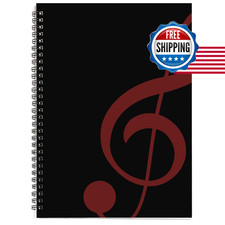 MAXCURY Blank Sheet Music Composition Manuscript Staff Paper Art Music Notebook
