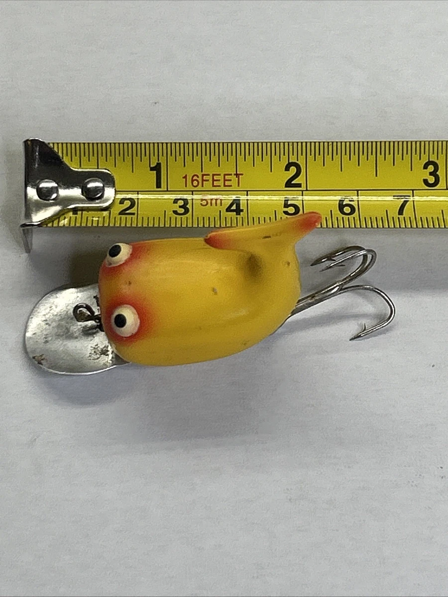 Heddon High Tail In Frog/whale Pattern Vintage Fishing Lure | eBay