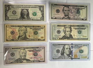 Series 2009 1 5 10 20 50 & 100 Dollar STAR NOTES Set Of 6
