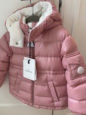 Moncler Girls Maire Giubbotto Hooded Down Jac...