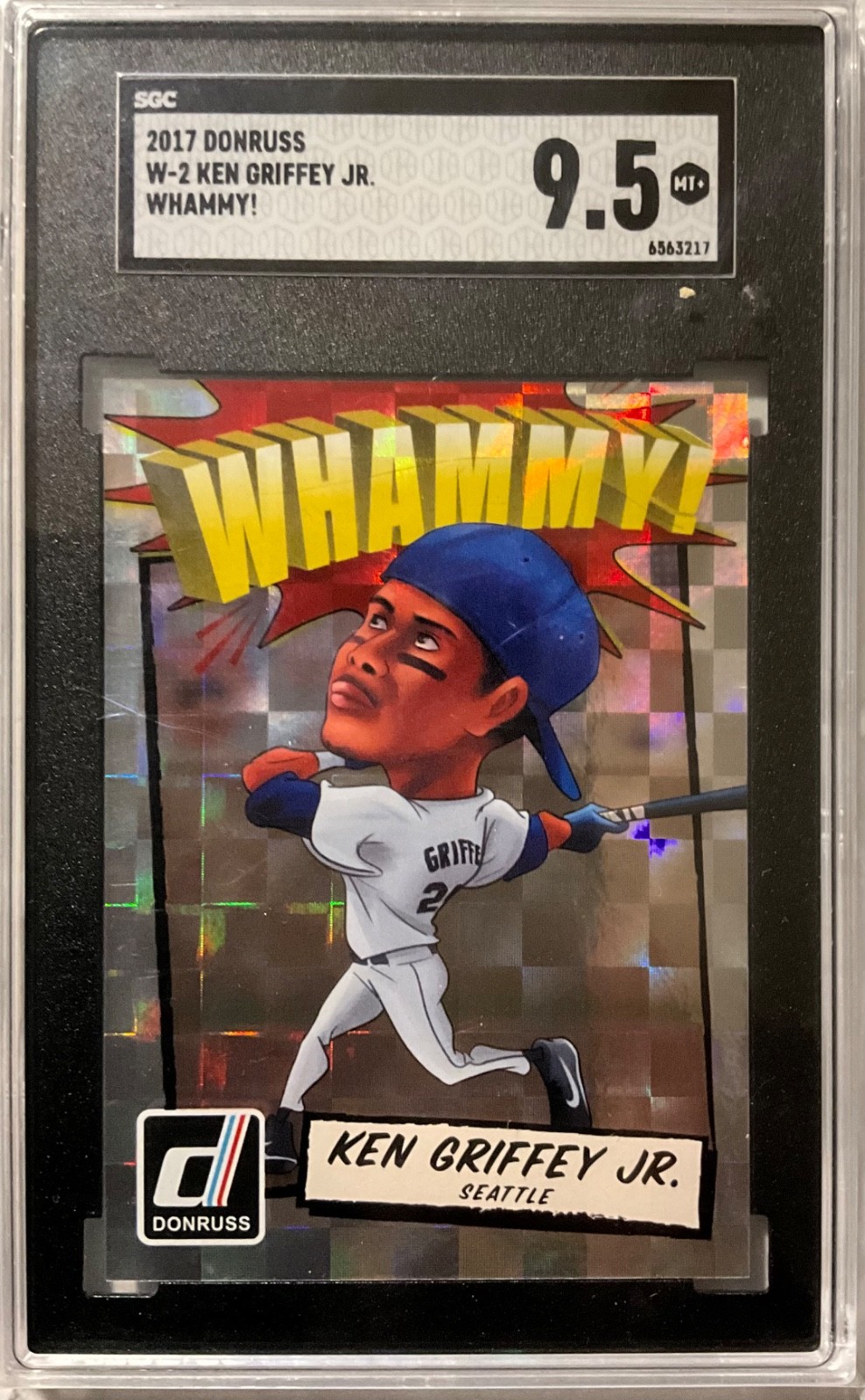 2017 donruss w-2 Ken Griffey jr Whammy '✓