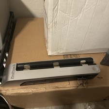 PaperPro 2110 12 Sheet 3 Hole Paper Punch One Finger non slip base