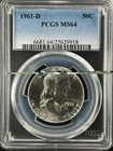 1961-D 50C Franklin Half Dollar  PCGS MS64   25629918