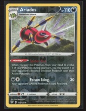 Ariados Uncommon SWSH03: Darkness Ablaze 103/189 NM Pokemon Card Reverse Holo