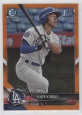2018 Bowman Chrome Prospects Orange Refractor 20/25 Jeren Kendall #BCP23 0ws1