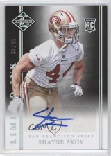 2014 Panini Limited Limited INK Silver 33/35 Shayne Skov #LI-SS Auto 0b2
