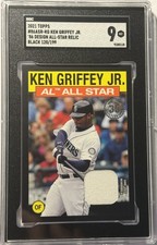 Ken Griffey Jr. 2020 Topps 1985 Baseball All-Stars Relic 85ASRKG BLACK  /199 SGC