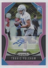 2019 Panini Prizm Rookies Pink Prizm Auto Travis Fulgham #359 Auto i6j