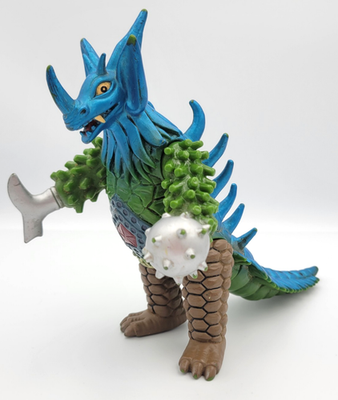 Tyrant Ultraman Taro Ultra Monster Series 1984 BLUE/GREEN/BROWN